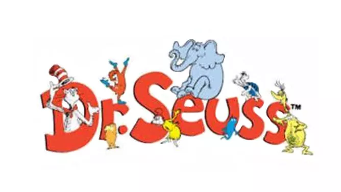 Cartoon images of Dr Seuss 
